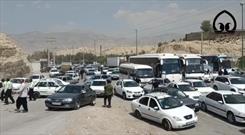 ترافیک سنگین و بسته شدن مسیر ورودی ایلام به مهران