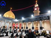گزارش تصویری| حال و هوای مسجد کوفه در روزهای نزدیک به اربعین حسینی