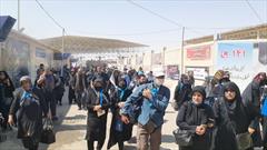 گزارش تصویری// موج بازگشت زائرین حسینی به کشور