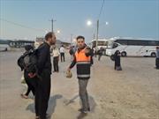 گزارش تصویری// موج بازگشت زائران حسینی در پایانه برکت