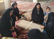 برگزاری کلاس های آموزشی صنایع دستی در مسجد جامع شهر سفیددشت
