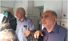 بازدید استاندار خوزستان از روند خدمت‌رسانی راه‌آهن خرمشهر به زائران اربعین