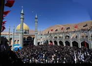 آیین سنتی مذهبی «جمعه نشلجی ها» در مشهد اردهال برگزار شد