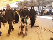 گزارش تصویری / بازگشت زوار از مرز مهران