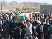 پیکر پاک شهید «محمدی» در روستای پردان به خاک سپرده شد