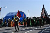 رژه نیروهای مسلح استان قم  برگزار شد‌