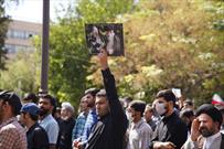 گزارش تصویری| راهپیمایی اعتراض آمیز کرمانی ها در محکومیت اهانت به مقدسات
