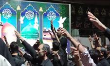 فیلم| عزاداری شب شهادت امام رضا علیه السلام در گلزار شهدای کرمان