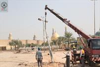 طرح عملیات آماده سازی منطقه بین مسجد کوفه و مرقد میثم تمار