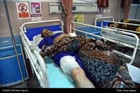 عکس خبری| مجروحین حادثه تروریستی در حرم مطهر حضرت شاهچراغ (ع)