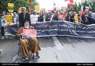 گزارش تصویری| راهپیمایی مردم بجنورد در محکومیت حادثه تروریستی حرم شاهچراغ