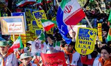 آغاز راهپیمایی یوم‌الله ۱۳ آبان در استان گلستان/ مردم با شعارهای «مرگ بر آمریکا» به میدان آمدند