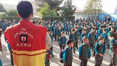 ۶ هزار و ۷۰۰ دانش آموز کاشانی آموزش های آتش نشانی را فرا گرفتند