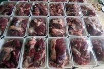 توزیع گوشت قربانی و بسته‌های معیشتی در آستارا