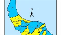 ۱۰ شهر گیلان در وضعیت آبی کرونایی قرار دارد