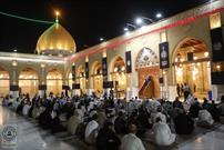 مراسم سوگواری شهادت حضرت زهرا(س) در مسجد کوفه