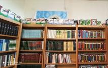 غبارروبی کتابخانه مسجد جامع روستای شوراب کبیر به مناسبت هفته کتاب