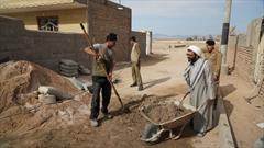 گزارش تصویری/خدمت رسانی گروه جهادی میقات الرضا(ع) به اهالی روستای مهدی آباد طبس