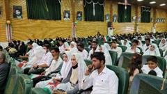 گزارش تصویری جشن پیوند فاطمی ۴۲ زوج جوان جنوب کرمان