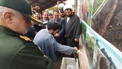 فاز اول طرح آب رسانی به ۱۰ روستای بخش لوندویل آفتتاح شد