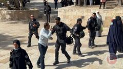 بازداشت ۵ فلسطینی در مسجدالاقصی
