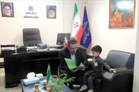 تقدیر مدیرکل ارشاد گلستان از کودک ۴ ساله مستعد قرآنی