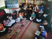 حضور نوجوانان روستای بوگر در کلاس آموزش قرآن کریم کانون فرهنگی هنری میعاد