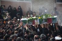 گزارش تصویری/تشییع و خاکسپاری پیکر شهید حسین نوروزی در ابوزیدآباد