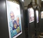 نمایشگاه پوستر و عکس کاروان «روایت حبیب» در تبریز گشایش یافت