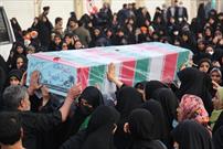 مراسم استقبال از شهدای سال های دفاع مقدس در شیراز برگزار شد