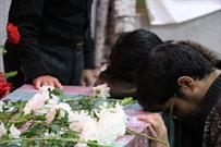 مراسم وداع و تشییع پیکر مطهر دو شهید گمنام در شهرستان رودبار