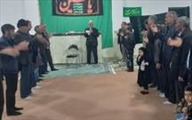 مراسم عزاداری حضرت زهرا (س) در مسجد صاحب الزمان (عج) مبارکه برگزار شد