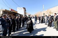 گزارش تصویری//آیین تدفین پیکر پاک شهید گمنام در روستای زنجیره علیا شهرستان چرداول