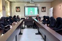 گزارش تصویری/ تکریم از دختران حافظ حریم عفاف و حجاب فاطمی و مکتب سلیمانی