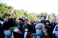 راهپیمایی اعتراضی در محکومیت اهانت به مرجعیت دینی و رهبری جهان اسلام در شیراز برگزار شد