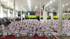 جشن تکلیف ۳۰۰ دانش آموز دختر در سرایان برگزار شد