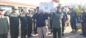آغاز مراسم تشییع   شهید مدافع امنیت پایدار «داود جاودانیان» در یاسوج