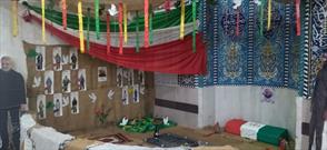 برپایی نمایشگاه دهه فجر در مسجد امام علی (ع)