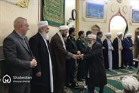 گزارش تصویری | جشن انقلاب به مسجد حنفیه اهل تسنن رسید