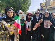 شور مردم جیرفت در راهپیمایی ۲۲ بهمن به روایت تصویر