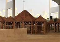 مساجد «بامبو» با «معماری سبز» ؛ نمونه ای از هنر اسلامی در نمایشگاه دوسالانه جده