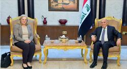 توقف مذاکرات تهران- واشنگتن؛ محور دیدار وزیر خارجه عراق و سفیر آمریکا
