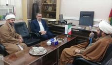 دیدار عضو شورای شهر اهواز با مدیر ستاد فهما خوزستان
