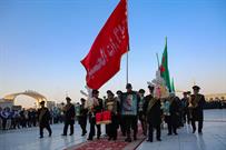 مراسم تعویض پرچم مسجد مقدس جمکران برگزار شد