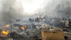 آتش سوزی مهیب اردوگاه مسلمانان روهینگیا در بنگلادش را فراگرفت