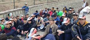 شادپیمایی و اردوی معارفی تشکیلاتی کادر نوجوان کانون‌های مساجد  قم برگزار شد