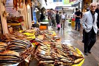 بوی تند ماهی دودی و رشته خشکار در بزرگترین بازار روباز کشور
