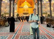 روزنامه نگار آلمانی مشرف به آستان مقدس حسینی:  در این مکان زیبا احساس امنیت و آرامش می کنم