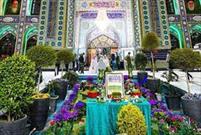 میزبانی چهار امامزاده از زائران و مسافران نوروزی در هنگام تحویل سال نو