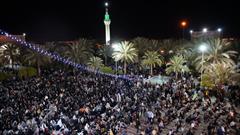 گزارش تصویری| طنین «یامقلب القلوب» در میقات الرضا(ع) طبس